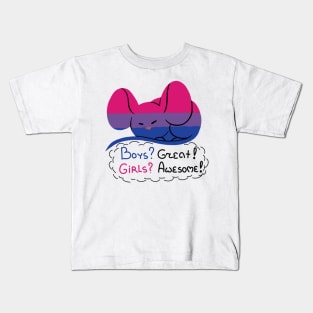 Bisexual Pride Mouse Kids T-Shirt